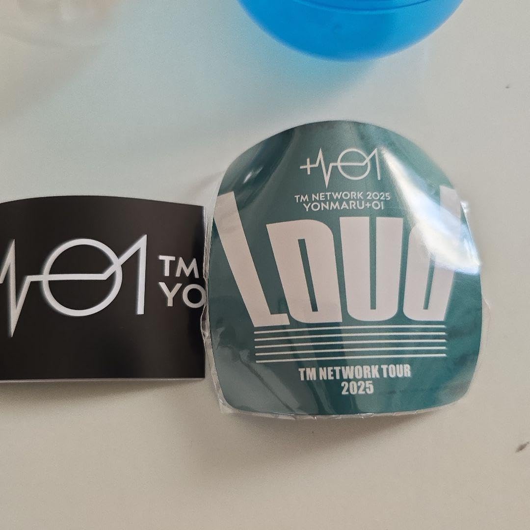 TM NETWORK 2025 YONMARU+01ガチャ マグネットシート4種 TM NETWORK